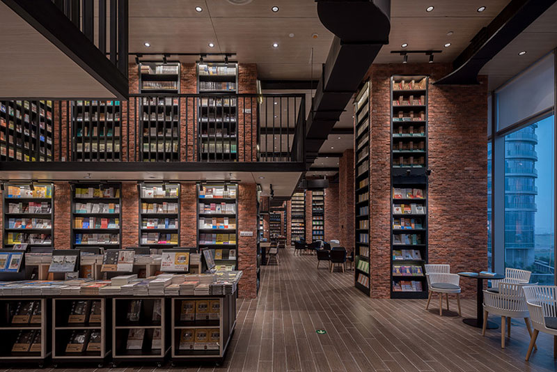 طراحی داخلی فروشگاه و شهر کتاب و خلق یک فضای ماورایی در چین