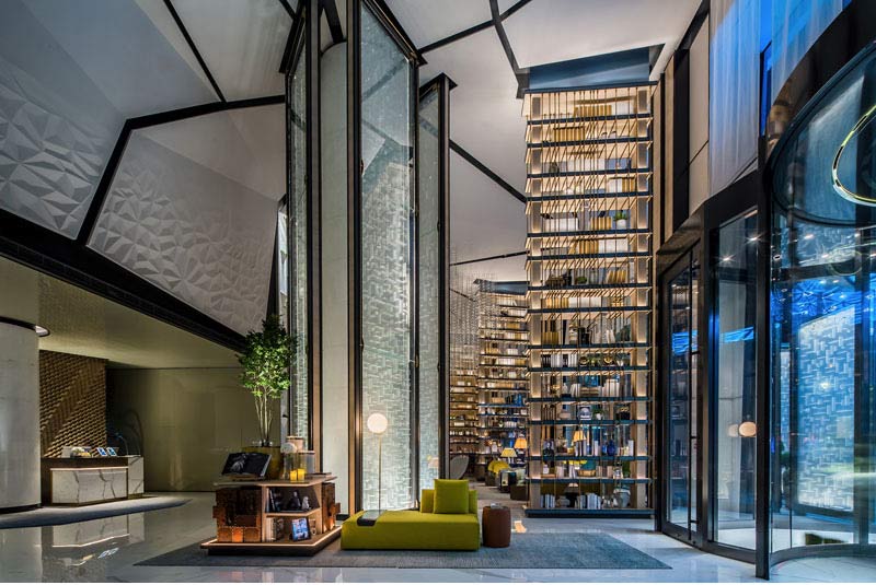 معماری داخلی هتل لوکس Sanlitun در پکن
