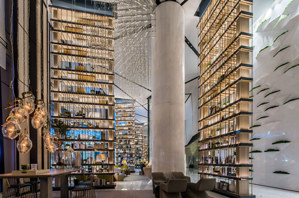 معماری داخلی هتل لوکس Sanlitun در پکن