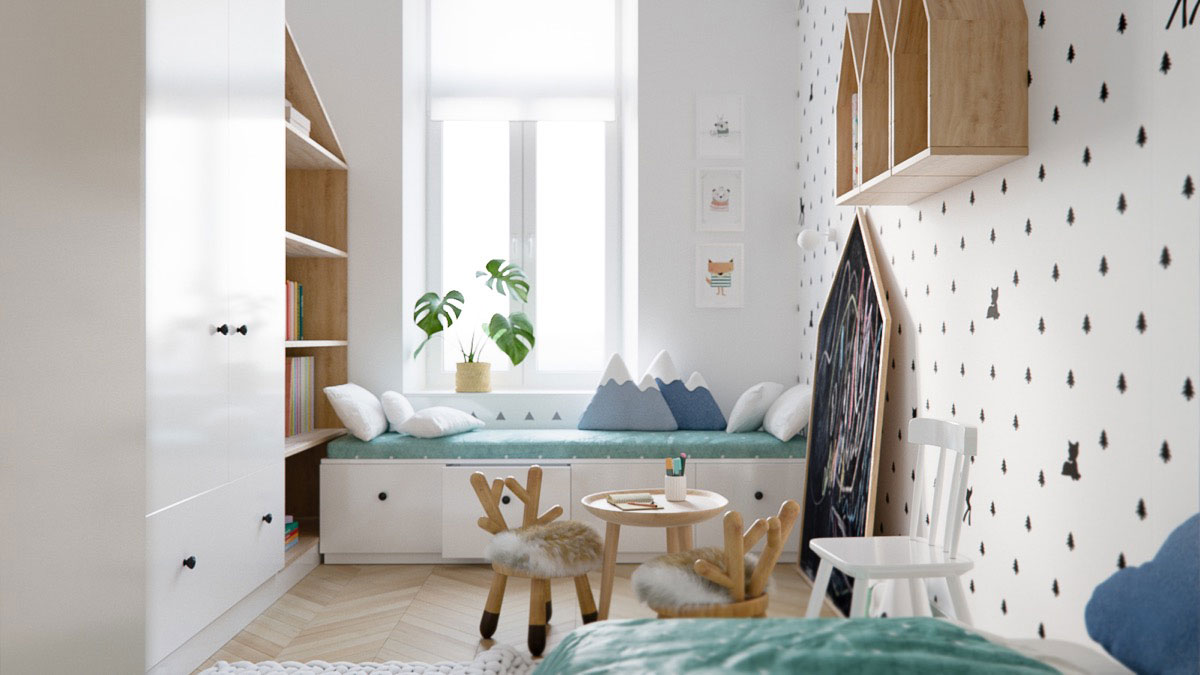 طراحی اتاق خواب کودکان و نوجوانان