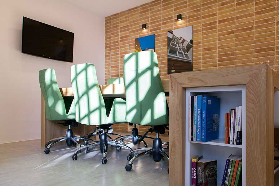 طراحی داخلی دفتر معماری شار
