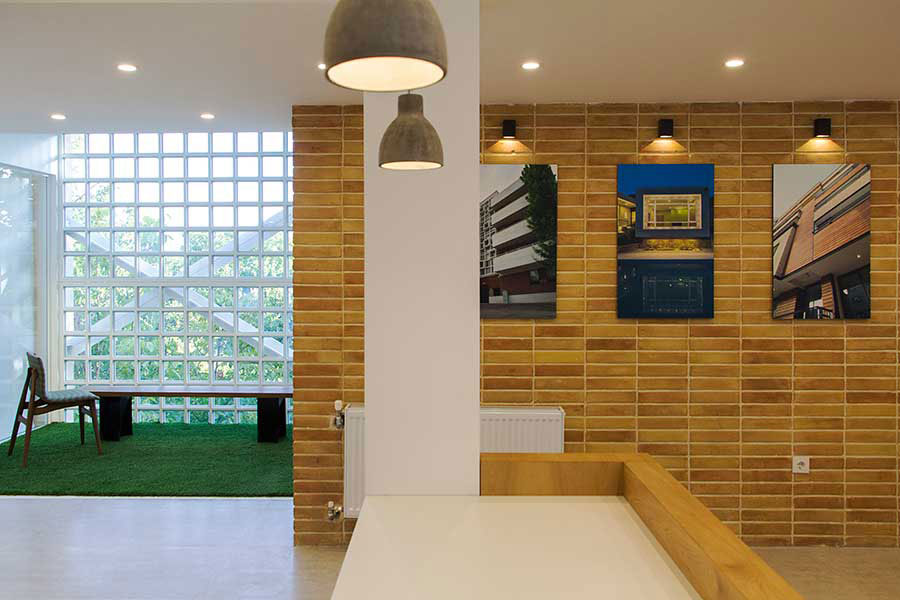 طراحی داخلی دفتر معماری شار
