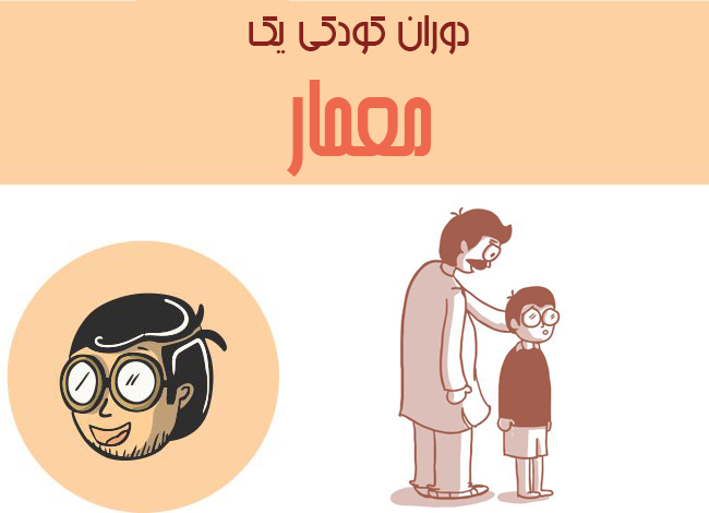 دوران کودکی یک معمار