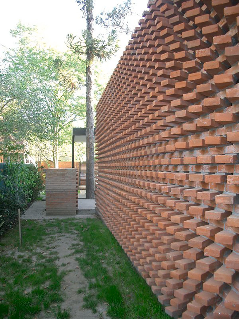 طراحی نما آجری