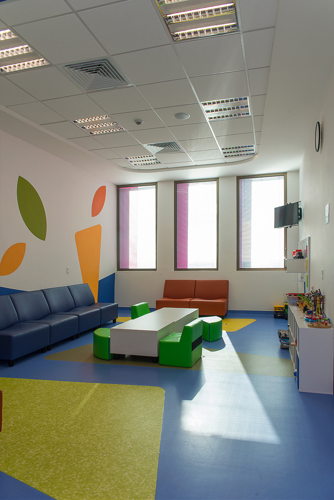 معماری و طراحی کلینیک درمانی کودکان سرطانی