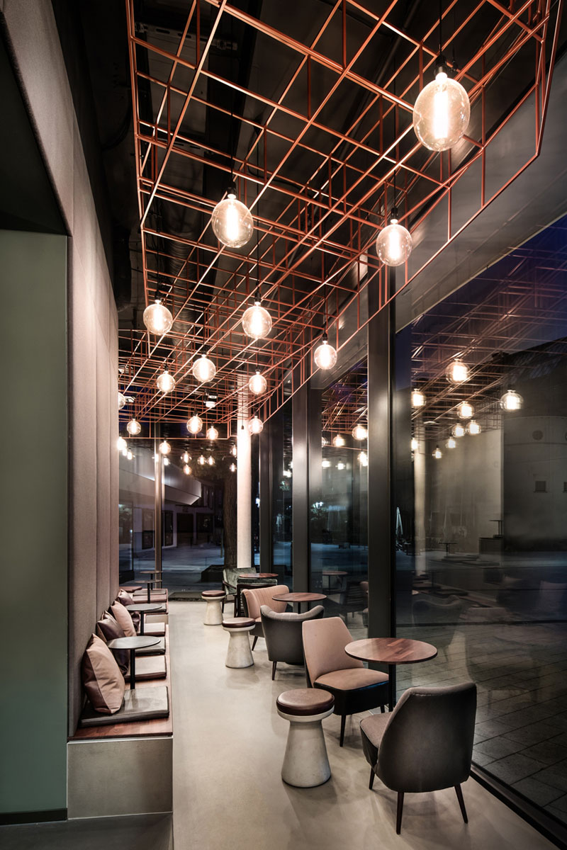 طراحی داخلی رستوران مدرن