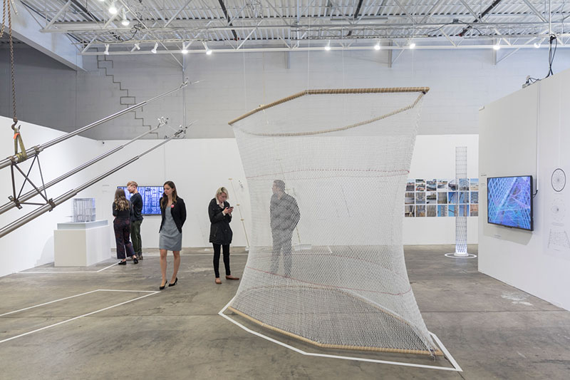 نمایشگاه بررسی طراحی سازه آسمان خراش های بلند 