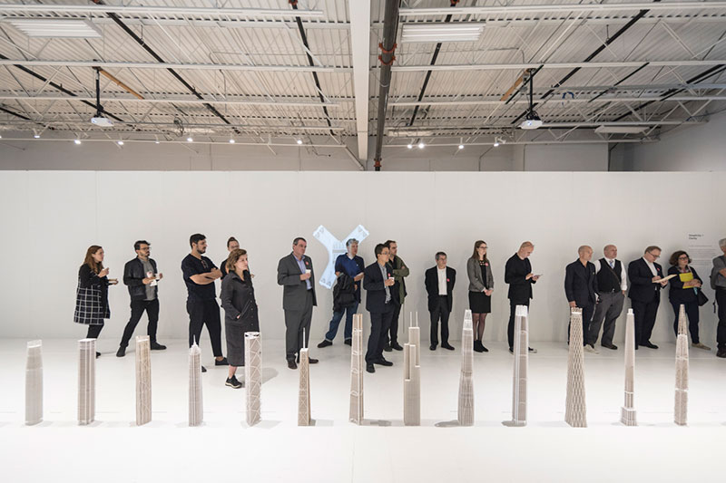 نمایشگاه بررسی طراحی سازه آسمان خراش های بلند 