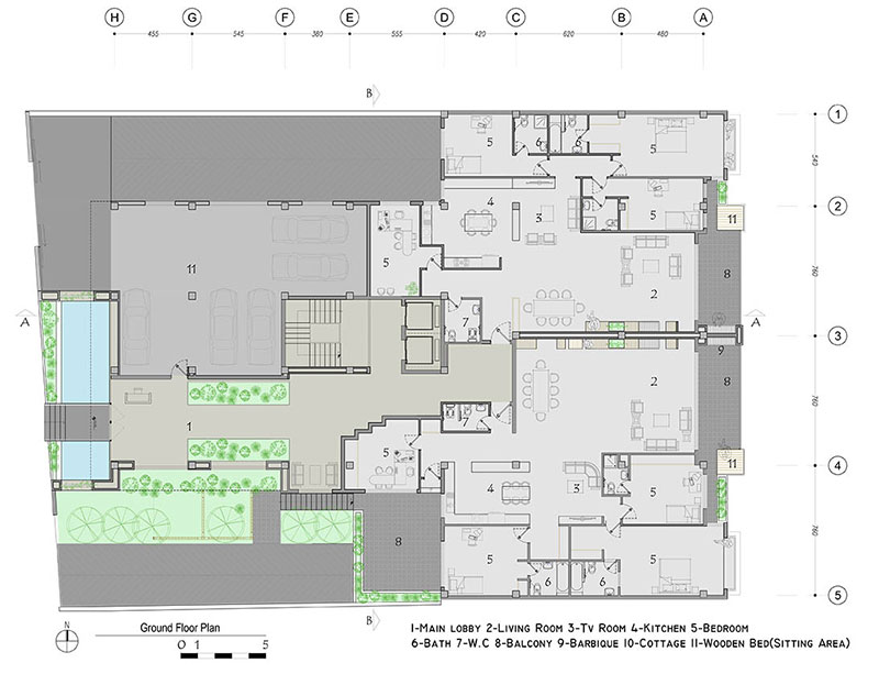 ساختمان گوشواه ها رتبه دوم جایزه معمار 95