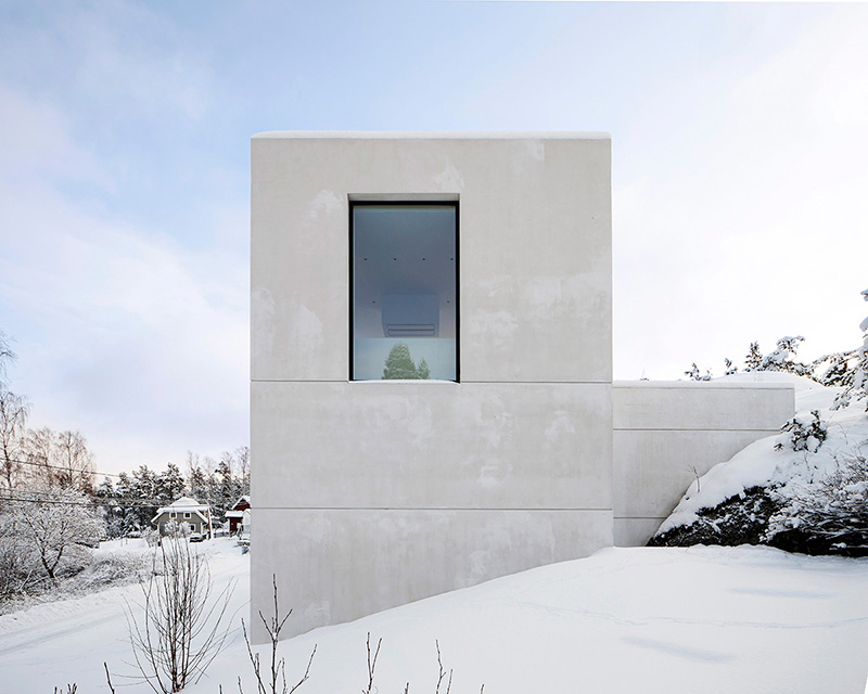معماری و طراحی داخلی ویلا زمستانی مورتنوس