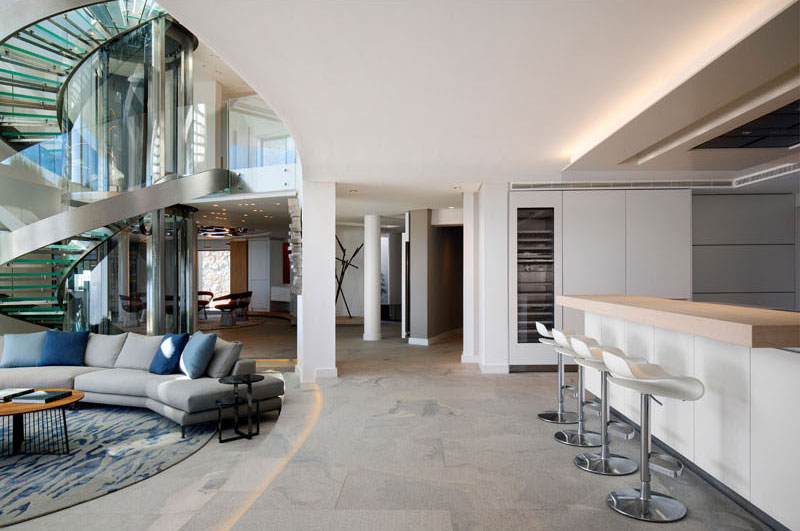 طراحی و ساخت ویلای تریبلکس مدرن