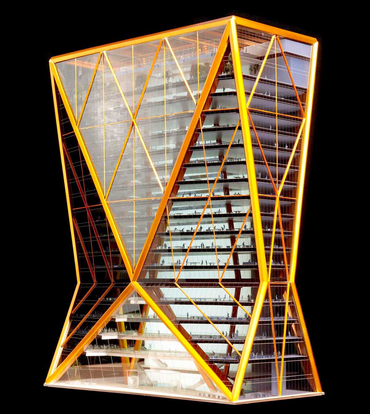 طراحی ساختمان بانک مرکزی
