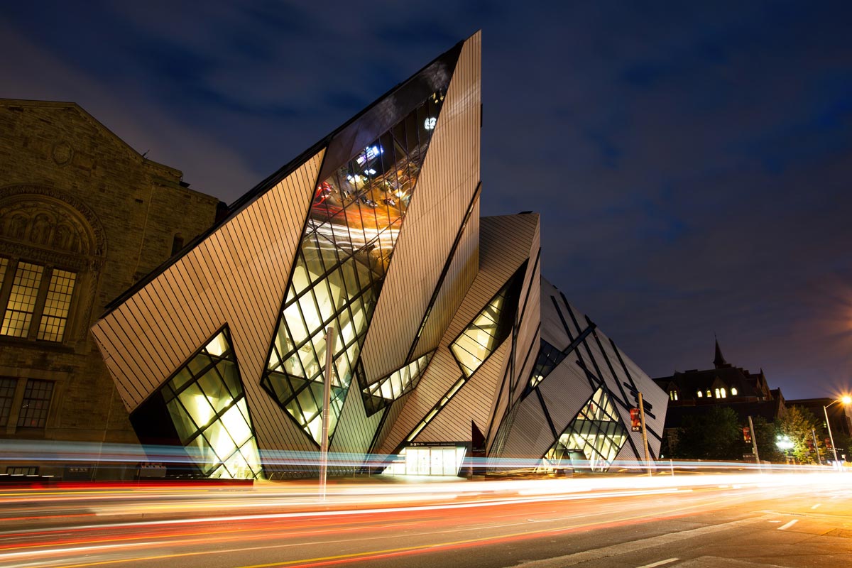 موزه ی سلطنتی اونتاریو در تورنتوی کانادا