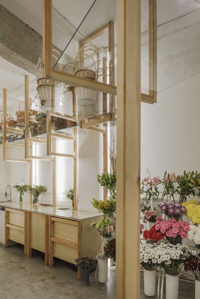 طراحی داخلی گلفروشی ارکید