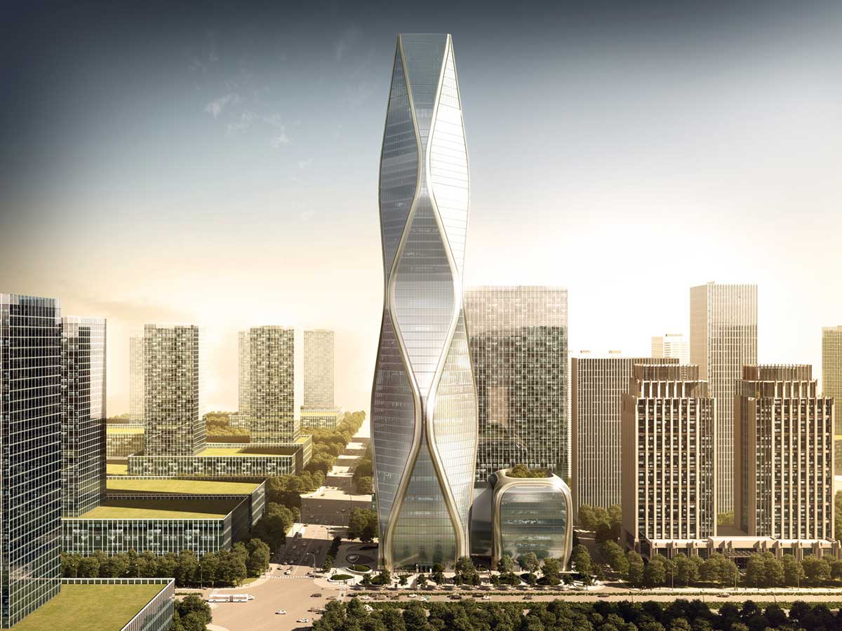 طراحی برج 54 طبقه توسط گروه معماری SOM