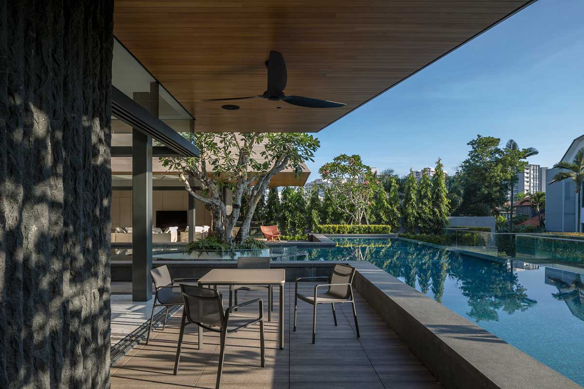 طراحی ویلای لوکس تابستانی