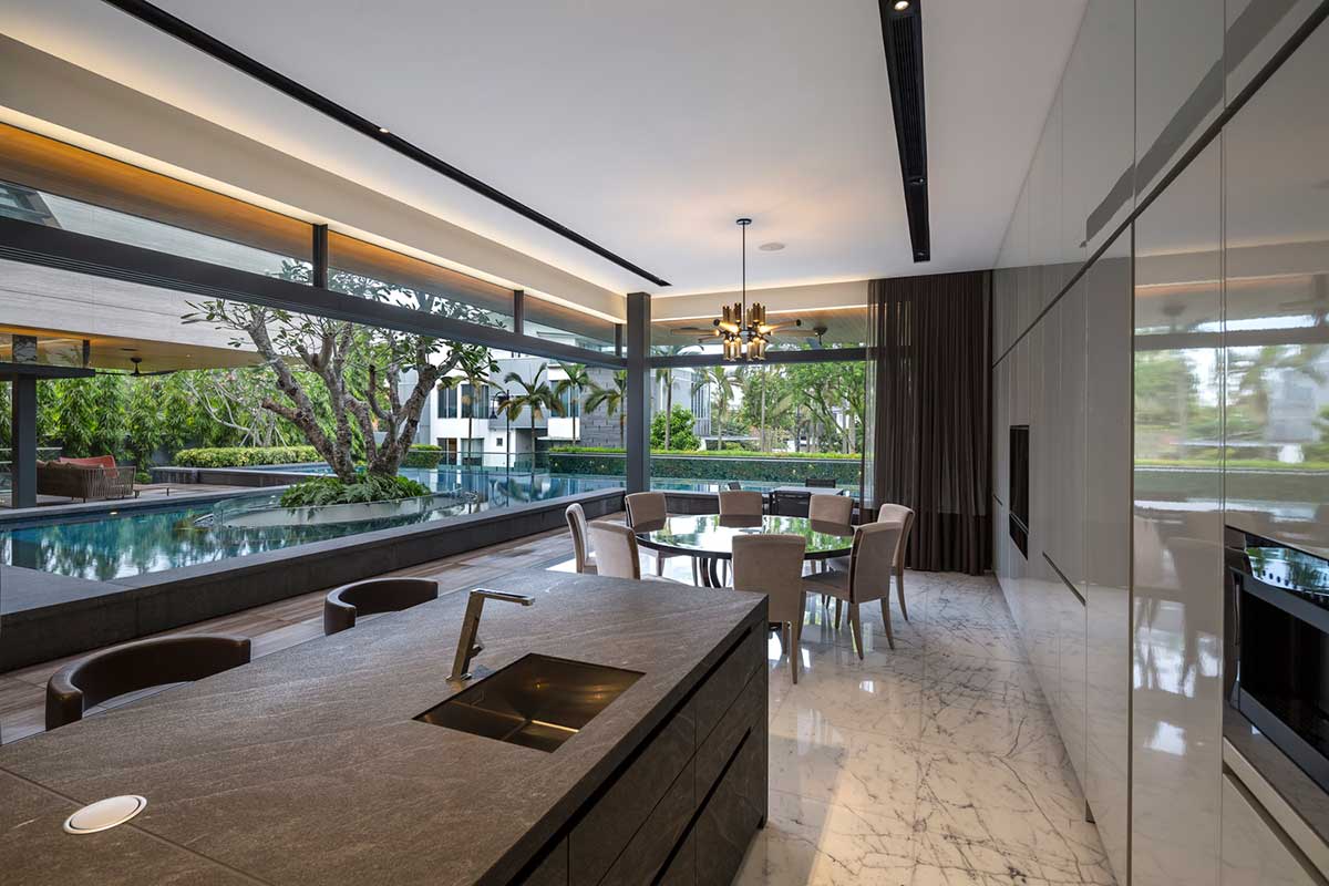 طراحی ویلای لوکس تابستانی