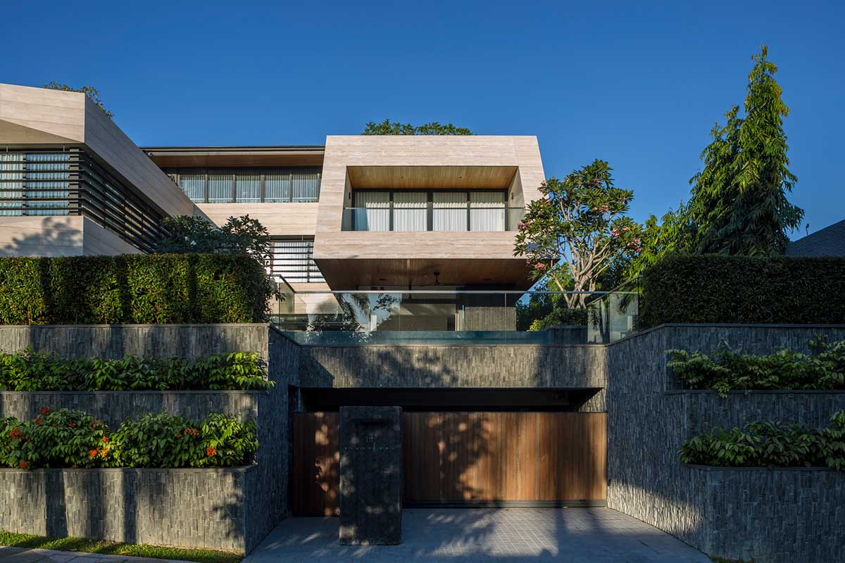 طراحی ویلای لوکس تابستانی