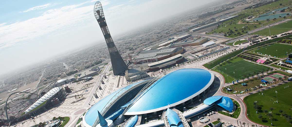 طراحی آکادمی ورزشی اسپایر قطر