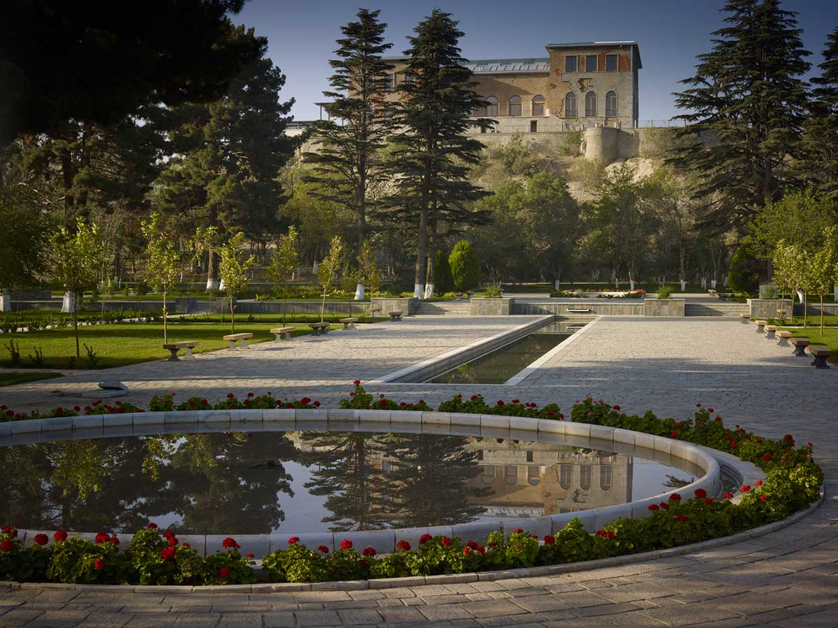 بازسازی باغ چهل ستون افغانستان