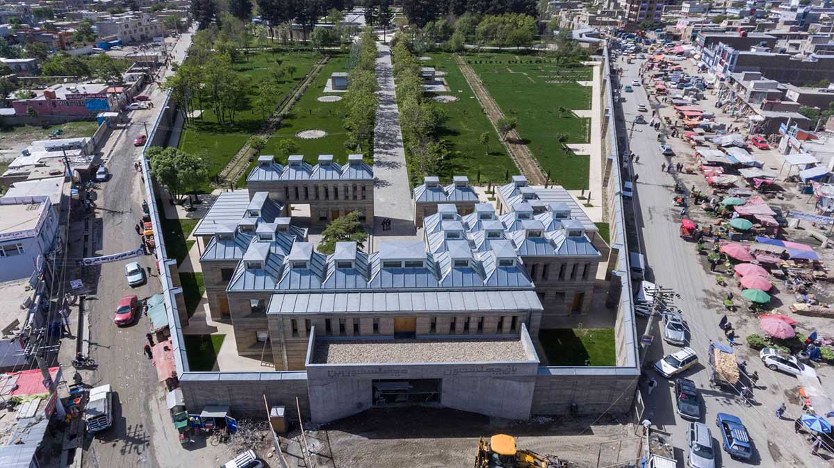 بازسازی باغ چهل ستون افغانستان