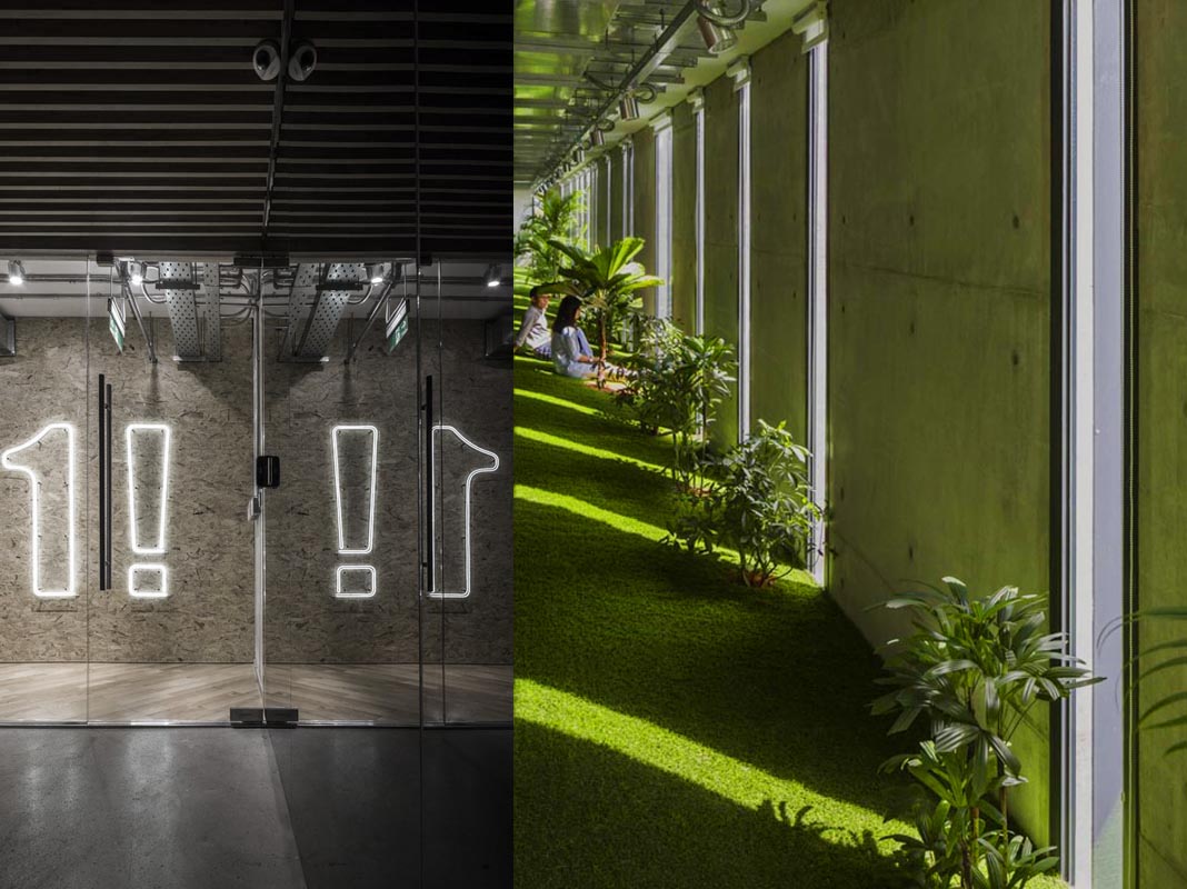 طراحی فضای سبز در محیط اداری