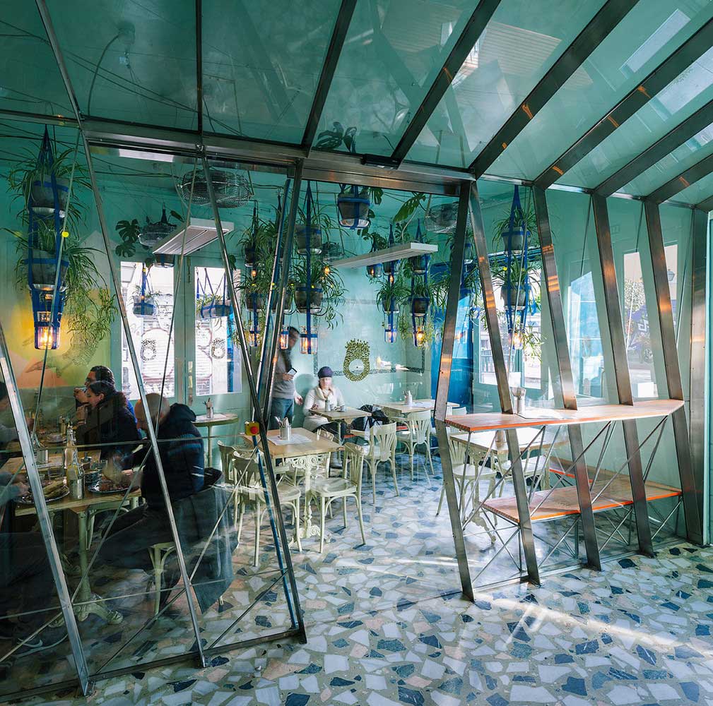 طرح 12 کافه کوچک