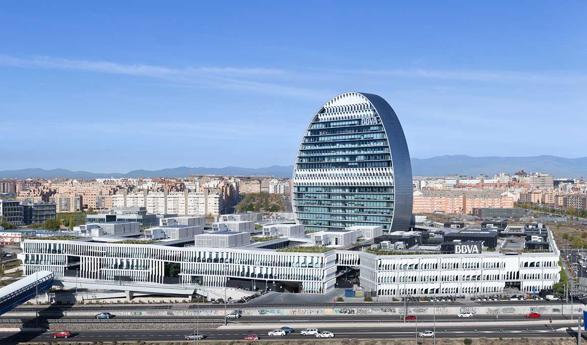 طراحی ساختمان صدا و سیمای اسپانیا