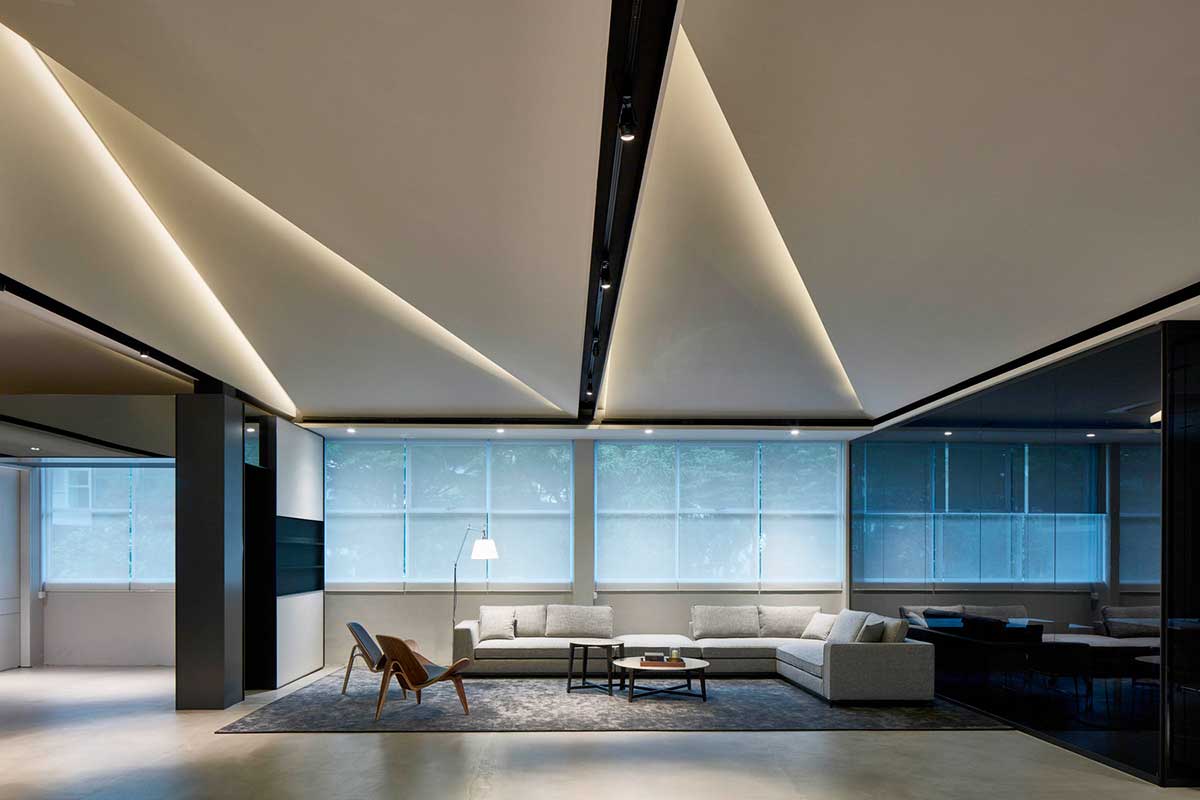 طراحی داخلی یک واحد اداری