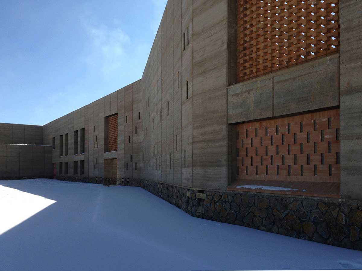 نمای بیمارستان