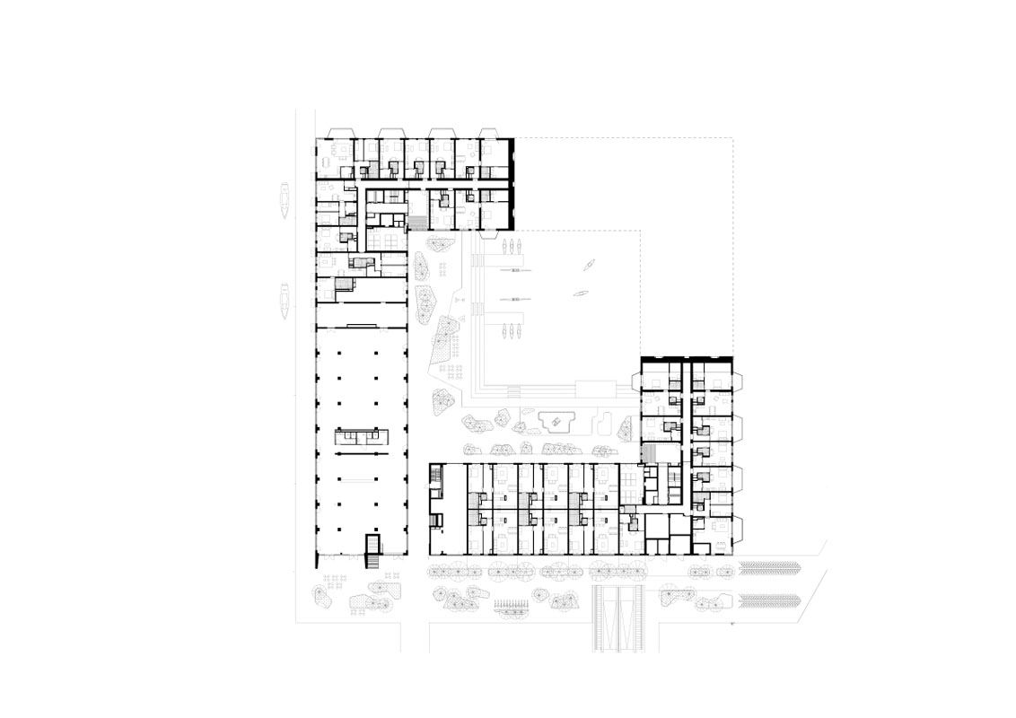 طراحی مجتمع مسکونی  Sluishuis- معماران بارکد و Big   