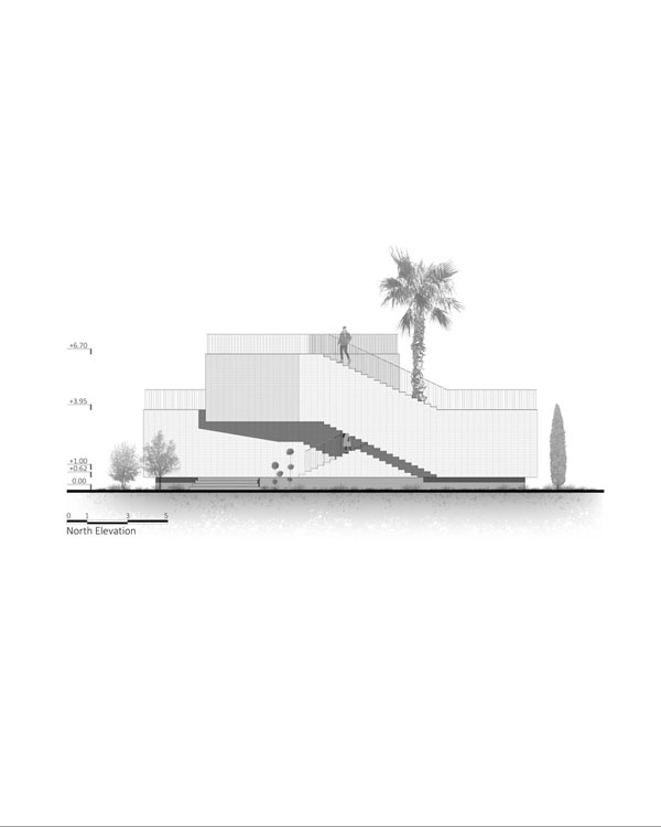 پلان ساختمان اداری خوابگاه سامیان