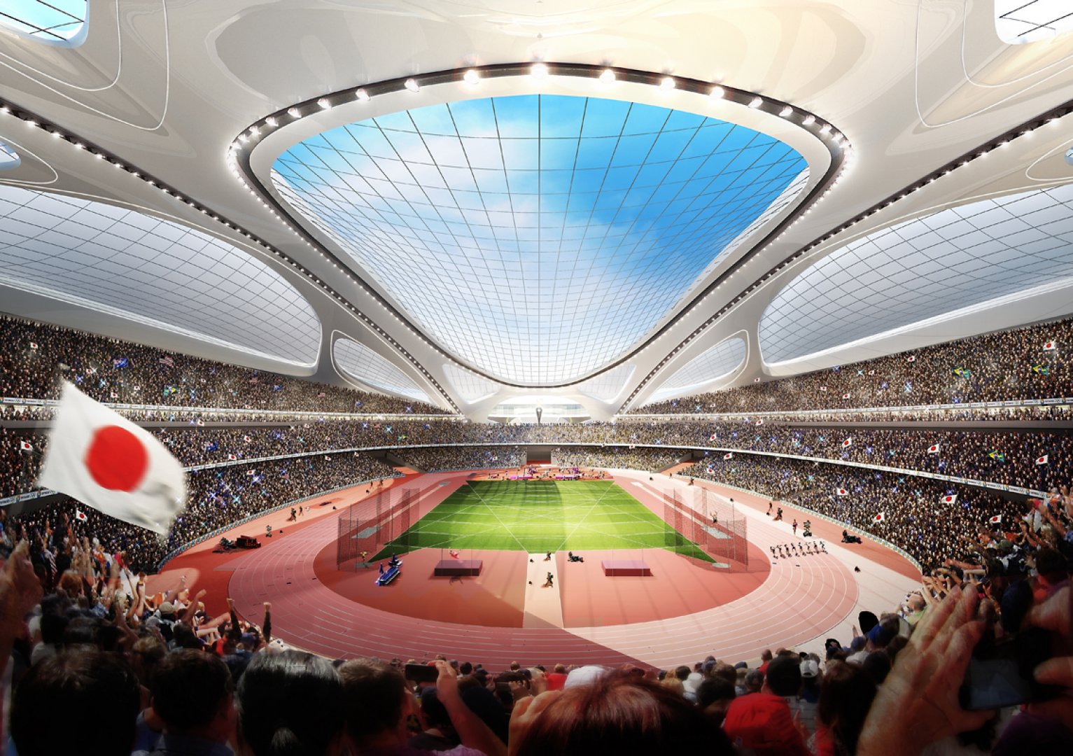 طرح پیشنهادی برای دهکده المپیک توکیو 2020