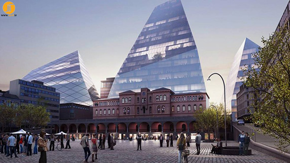 طرح پیشنهادی BIG،MVRDV، و snohetta برای منطقه دولتی اسلو نروژ