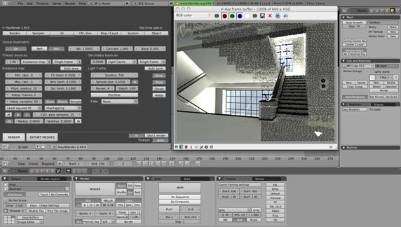 آموزش ساخت شیشه و مایع در vray