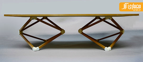 طراحی میز نهارخوری HEDRON