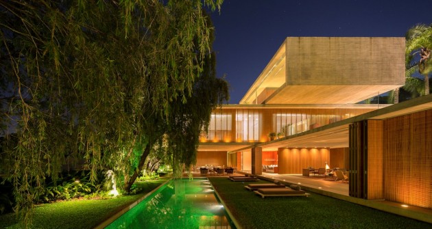 معماری ویلای بزرگ Casta P – سائوپائولو