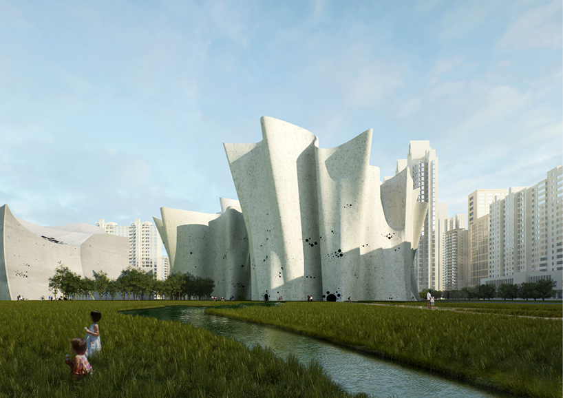 ساختمانهای فرهنگی Guangzhou  کاری از Christian kerez