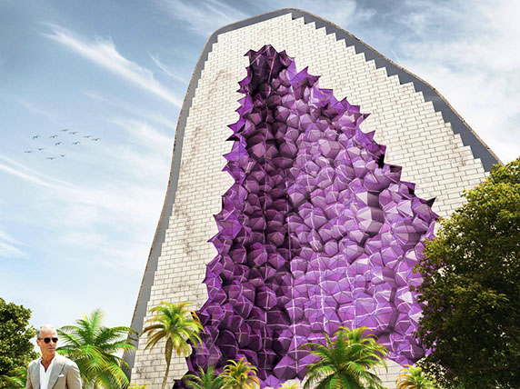 طرح هتل یاقوت توسط معماران هلندی NL
