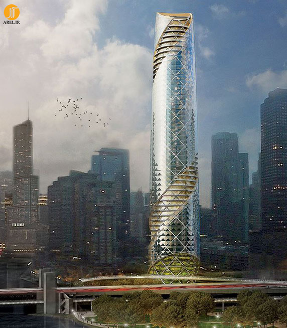 6 روش برای استفاده از حفره منار مخروطی شیکاگو (Chicago Spire)