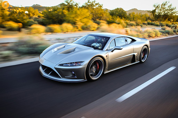 طراحی زیبای خودروی Falcon F7