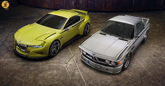 ساخت خودوری مفهومی BMW 3.0 CSL Hommage
