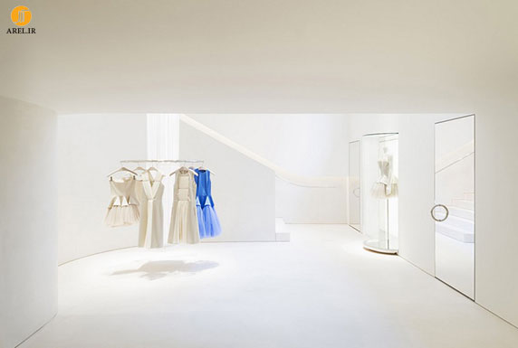طراحی داخلی فروشگاه christopher kane در لندن