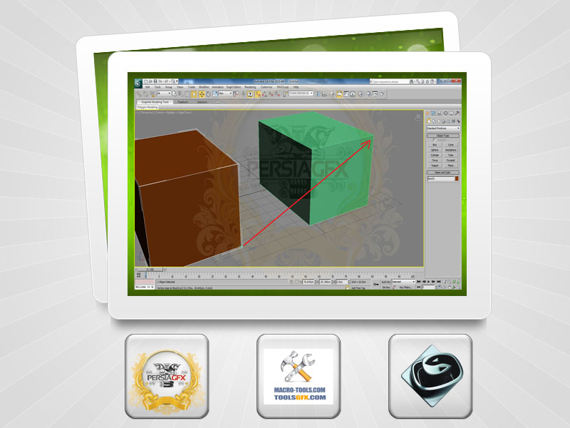 آموزش 3Ds Max/فصل دوم-درس سوم-نوار ابزار اصلی(3)