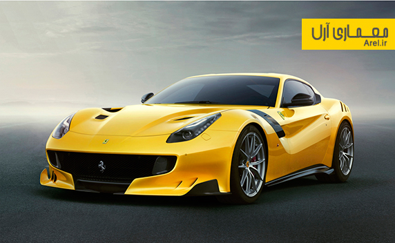 طراحی بی نظیر  فراری F12 TDF
