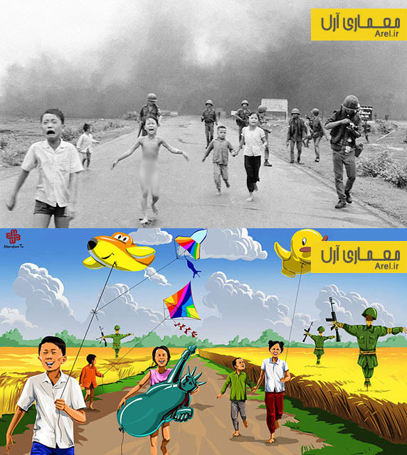 طراحی پوستر: تصور کن اگر این کودکان می توانستند کودکی کنند!