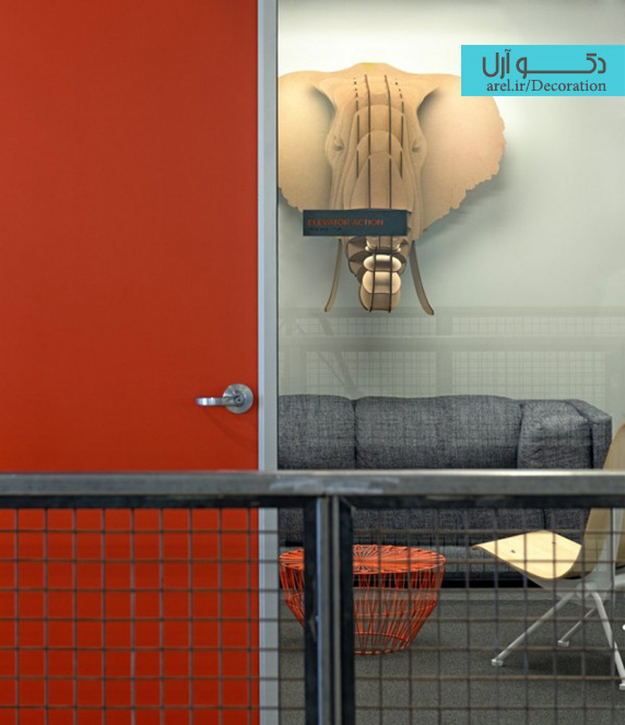 طراحی داخلی دفتر کار شرکت Evernote