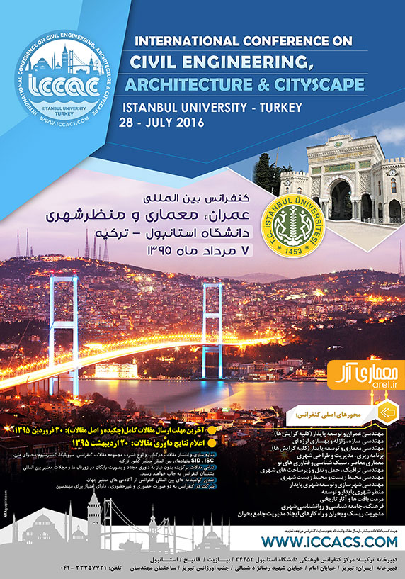 کنفرانس بین المللی عمران، معماری و منظر شهری، استانبول