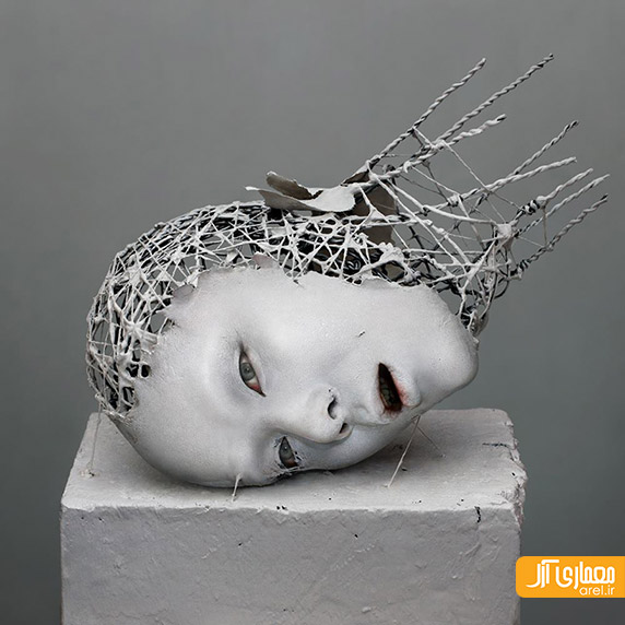 مجسمه های انسانی با سیم و کاغذ، yuichi  ikehata