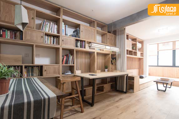 نگاهی به معماری داخلی منزلی به سبک چینی